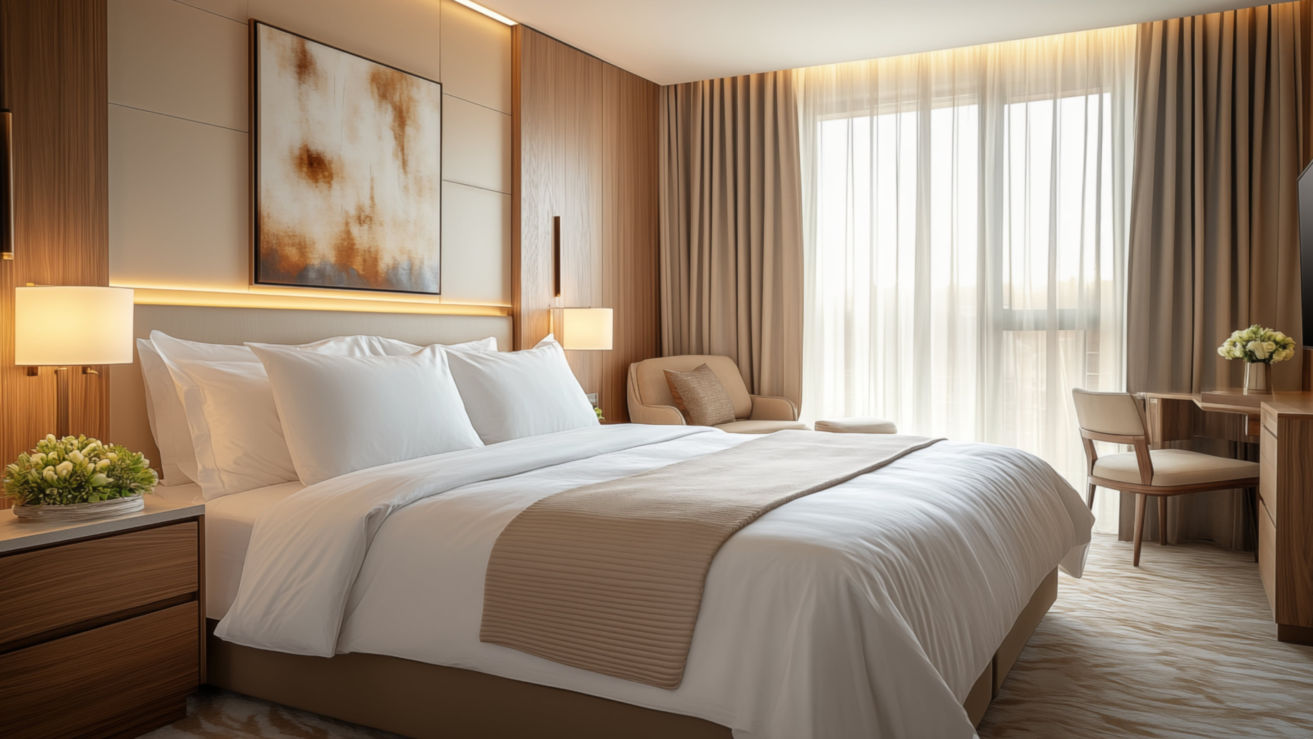 Modern King Size Bed