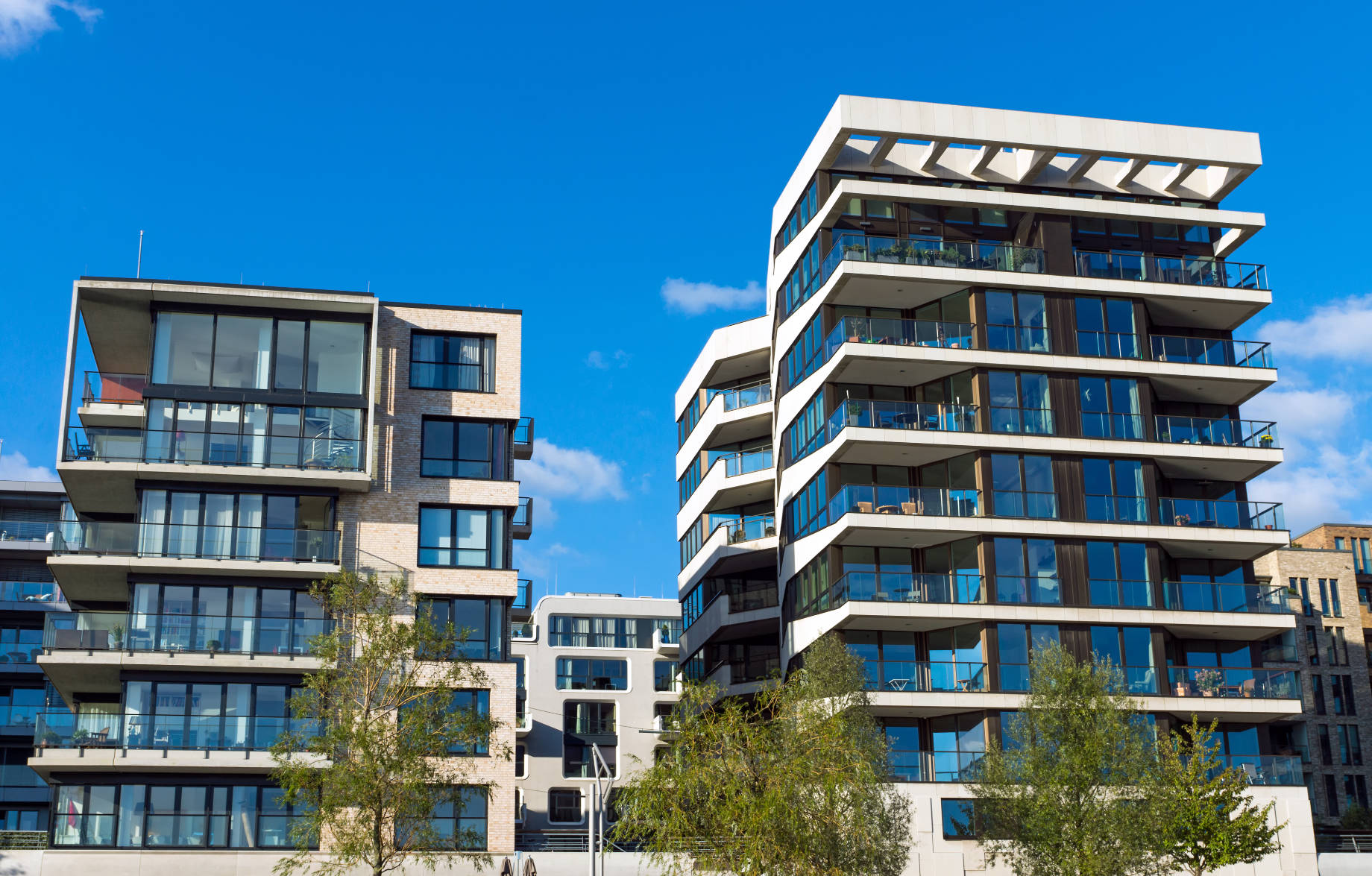 Modern Luxury Apartment Buildings