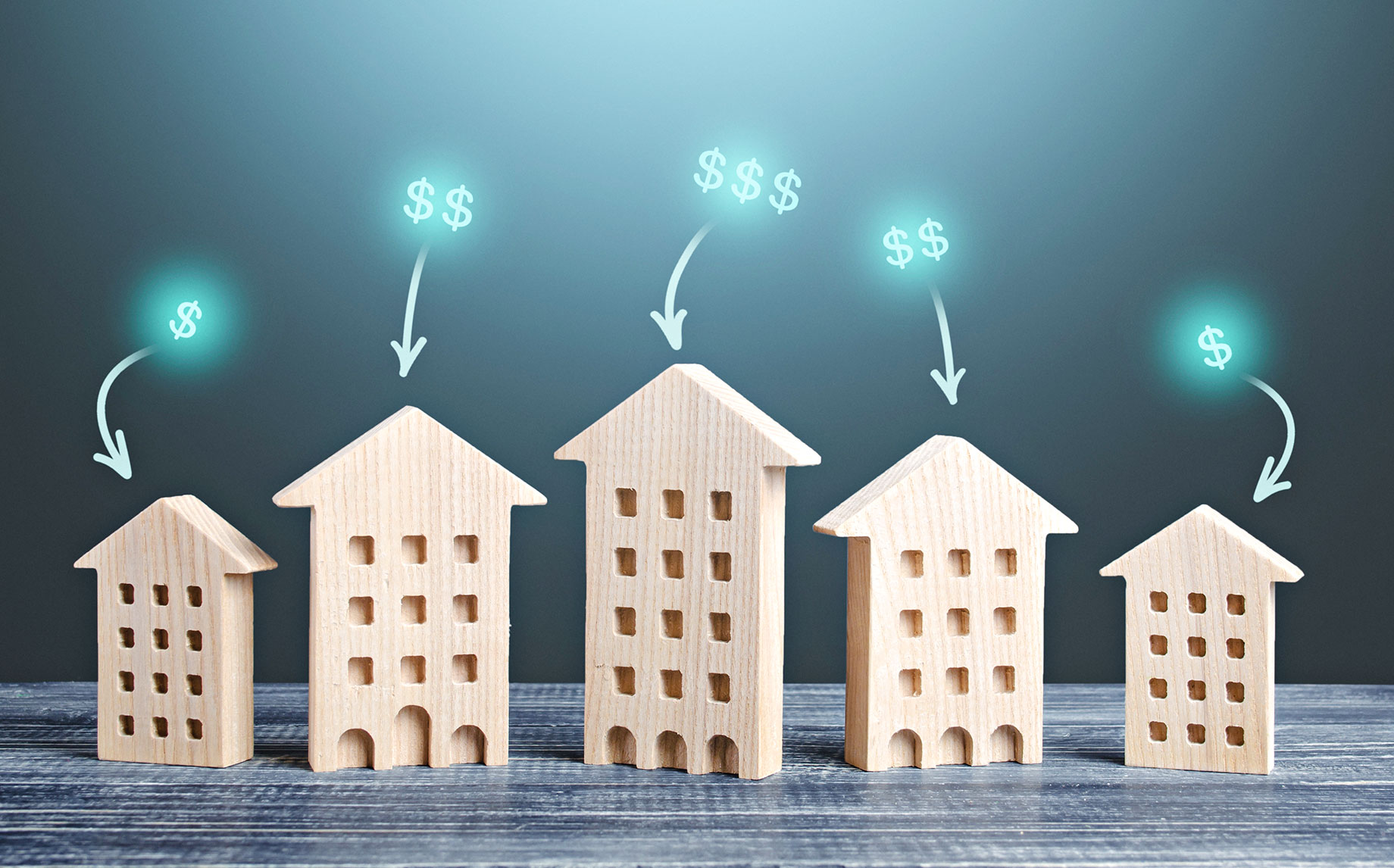 Multiple Rental Properties Earning Income