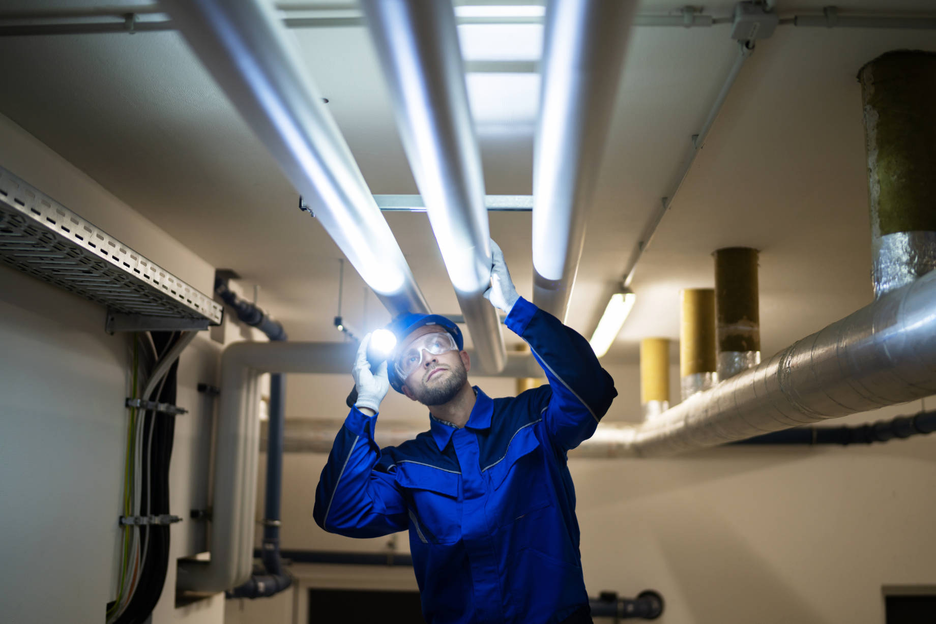 PVC Water Pipe Inspection