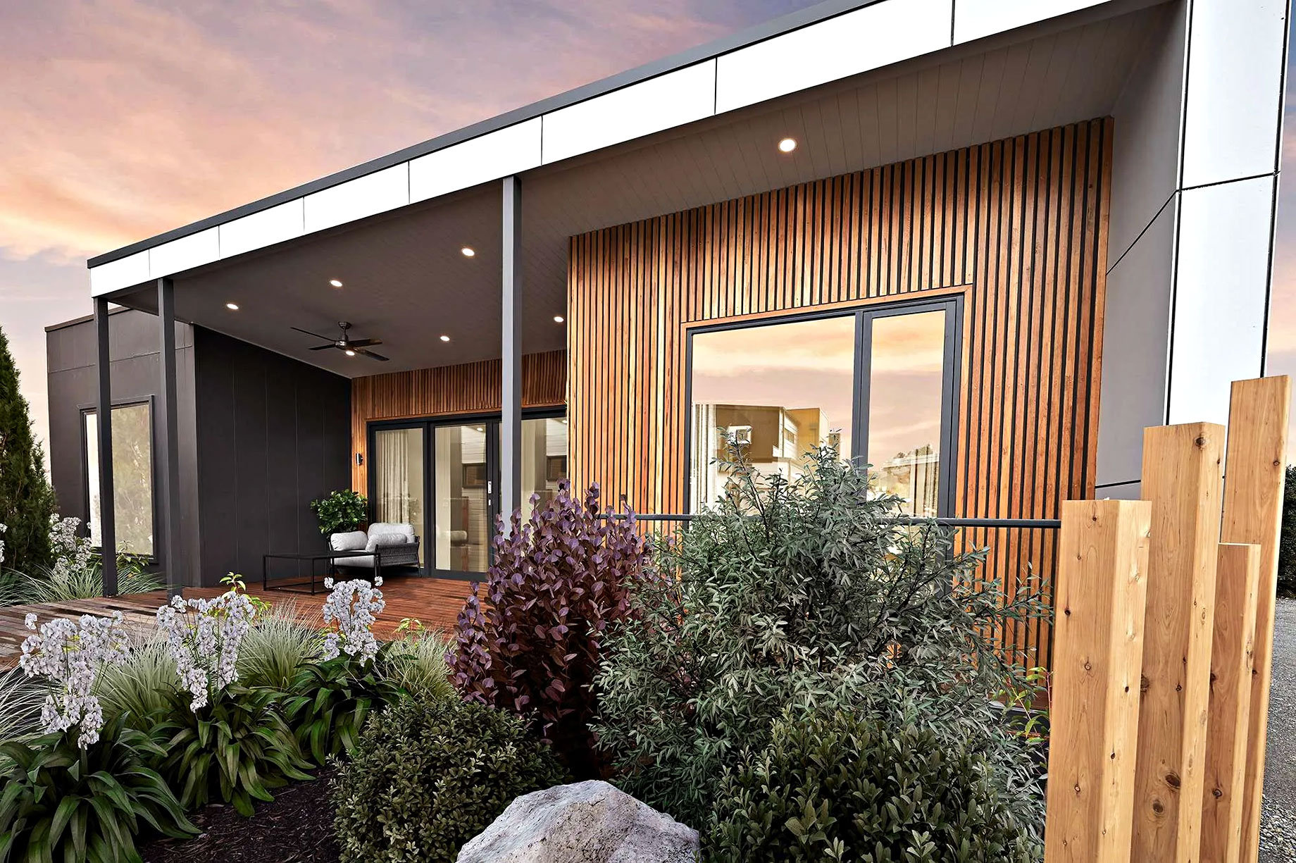 Prefabricated Luxury House by Todd Devine Homes in Bayswater, Victoria, Australia