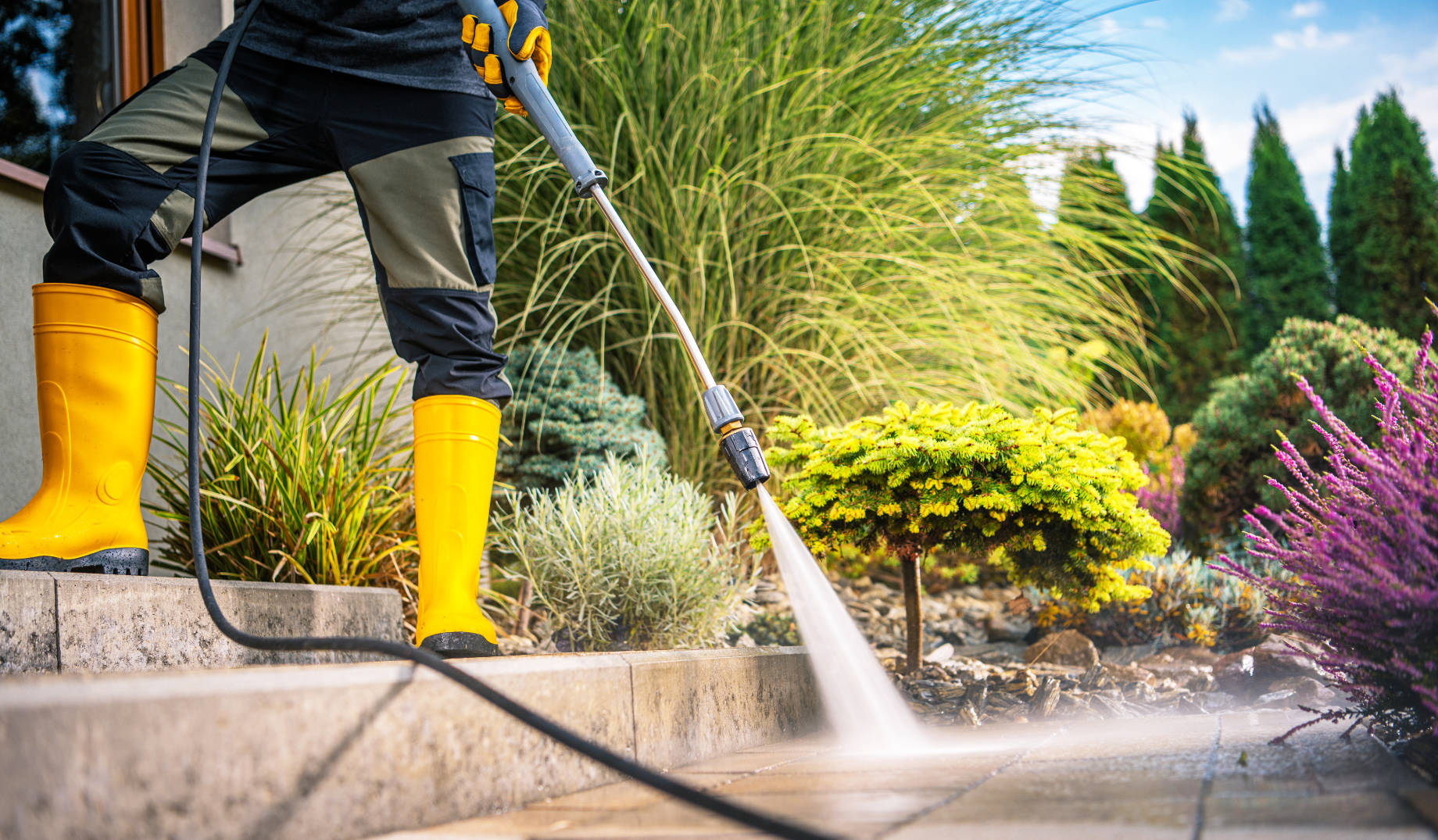 Pressure Washing to Boost Curb Appeal for Luxury Homes on the Market