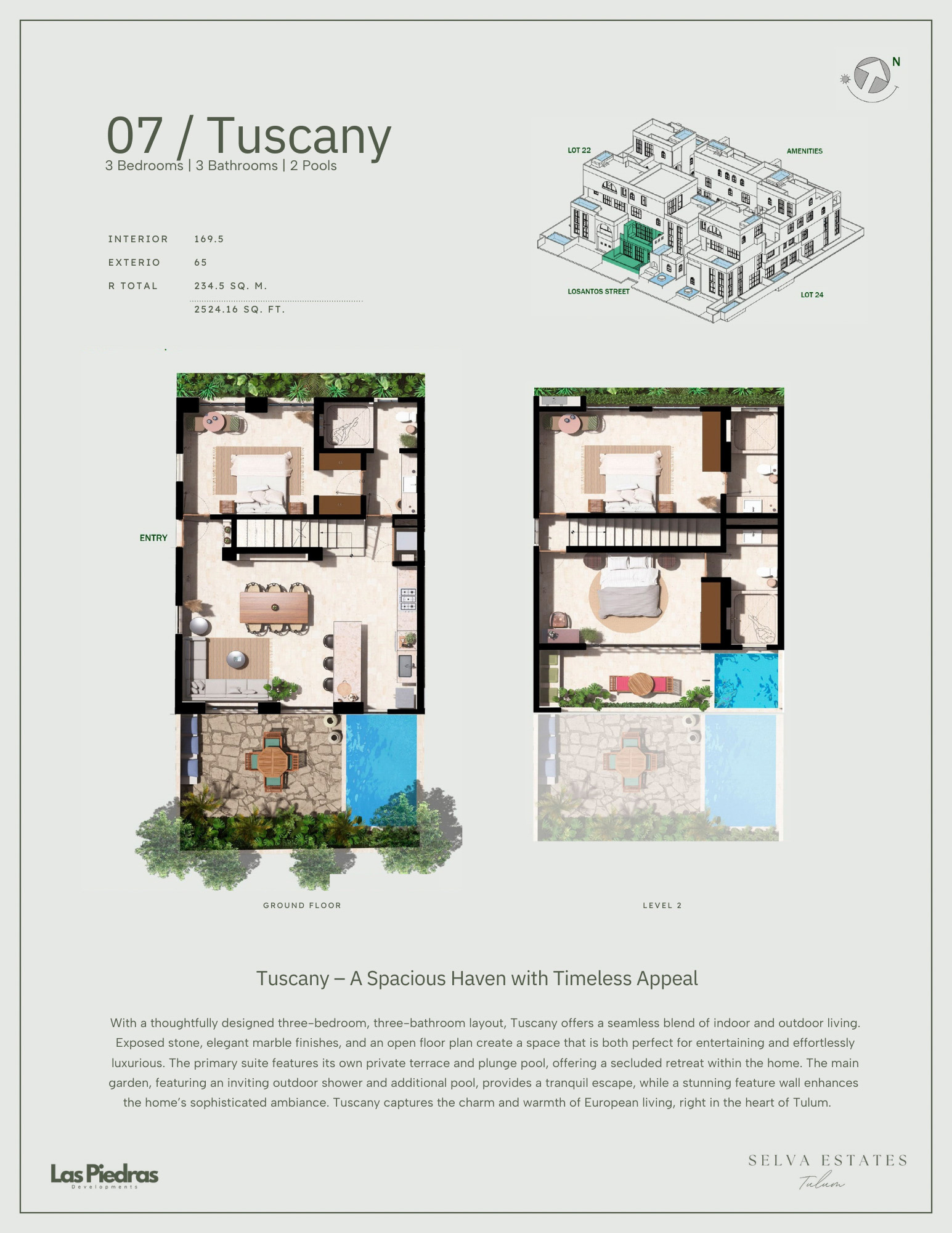 Selva Estates – Mediterranean Style Living in Tulum, Mexico – 26