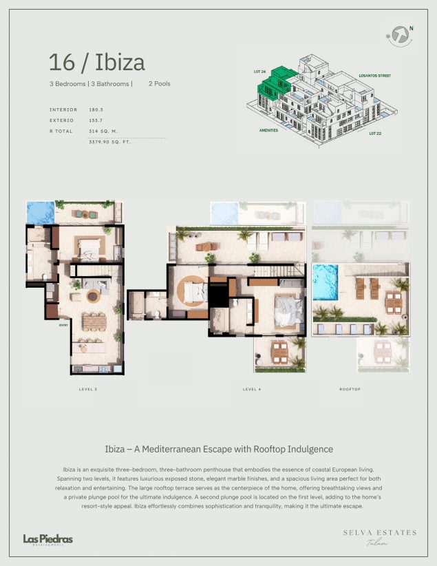 Selva Estates - Mediterranean Style Living in Tulum, Mexico - 34