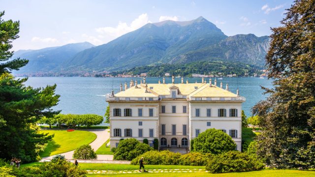 Villa Melzi on Lake Como in Bellagio, Italy