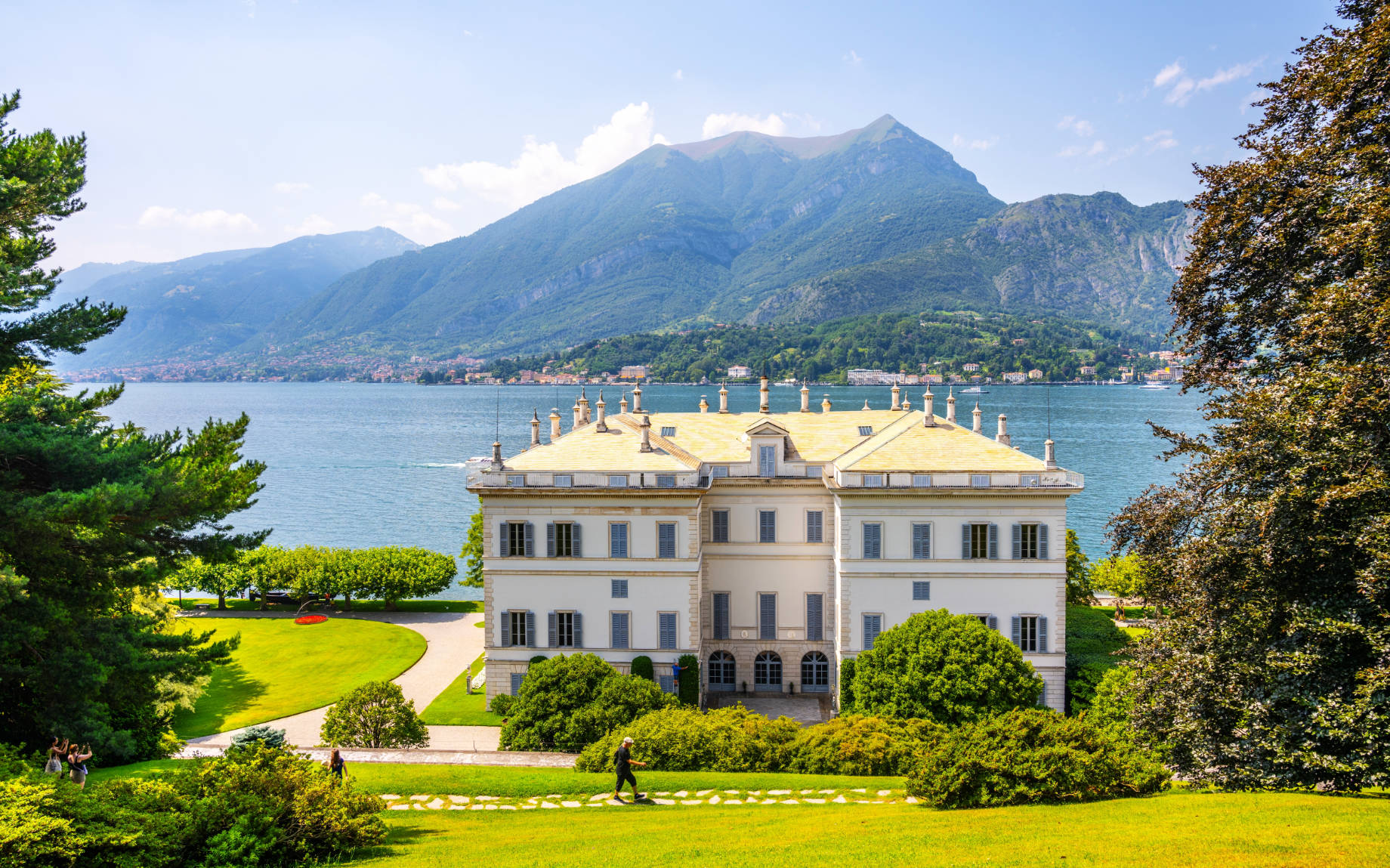 Villa Melzi on Lake Como in Bellagio, Italy