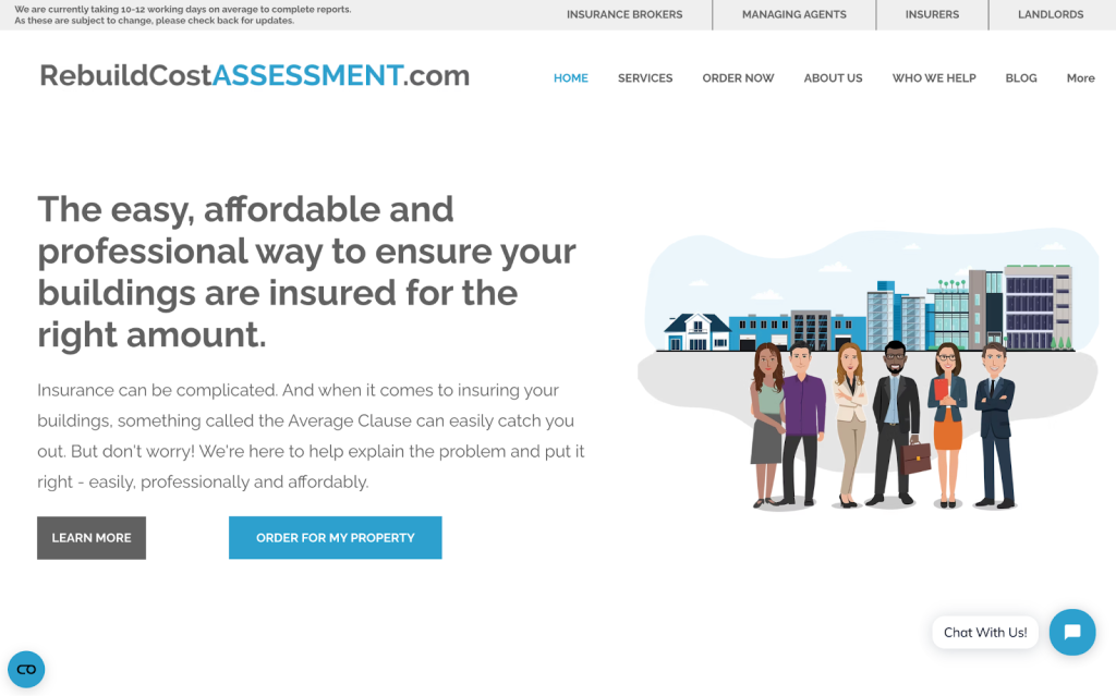 Rebuild Cost Assessment
