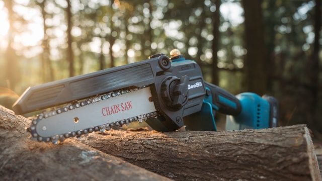 How to Cut Down a Tree with a Small Chainsaw
