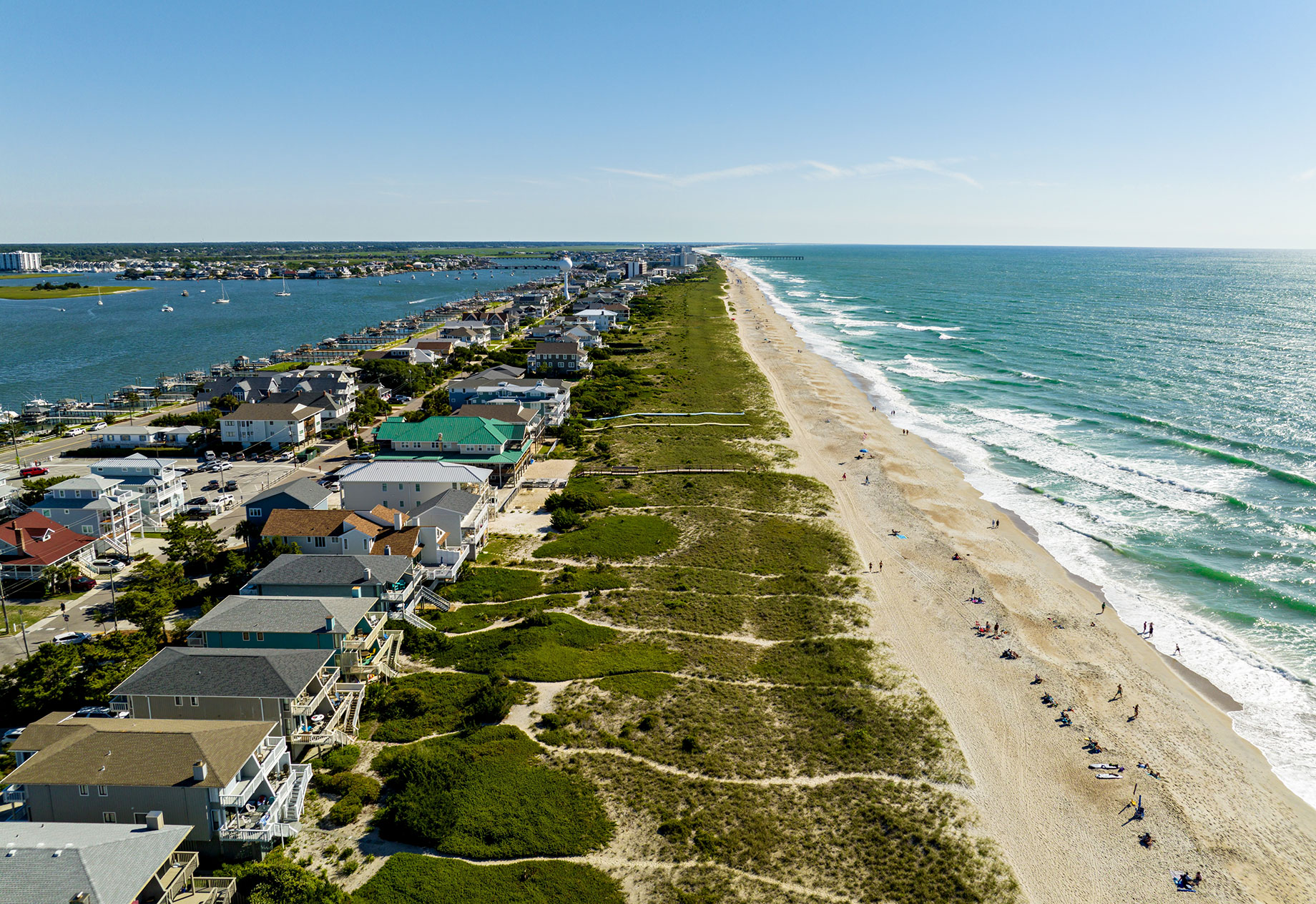 Beachfront Houses and Vacation Rentals in Wrightsville, North Carolina, USA Outer Banks