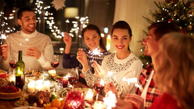 Christmas Holiday Family Dinner