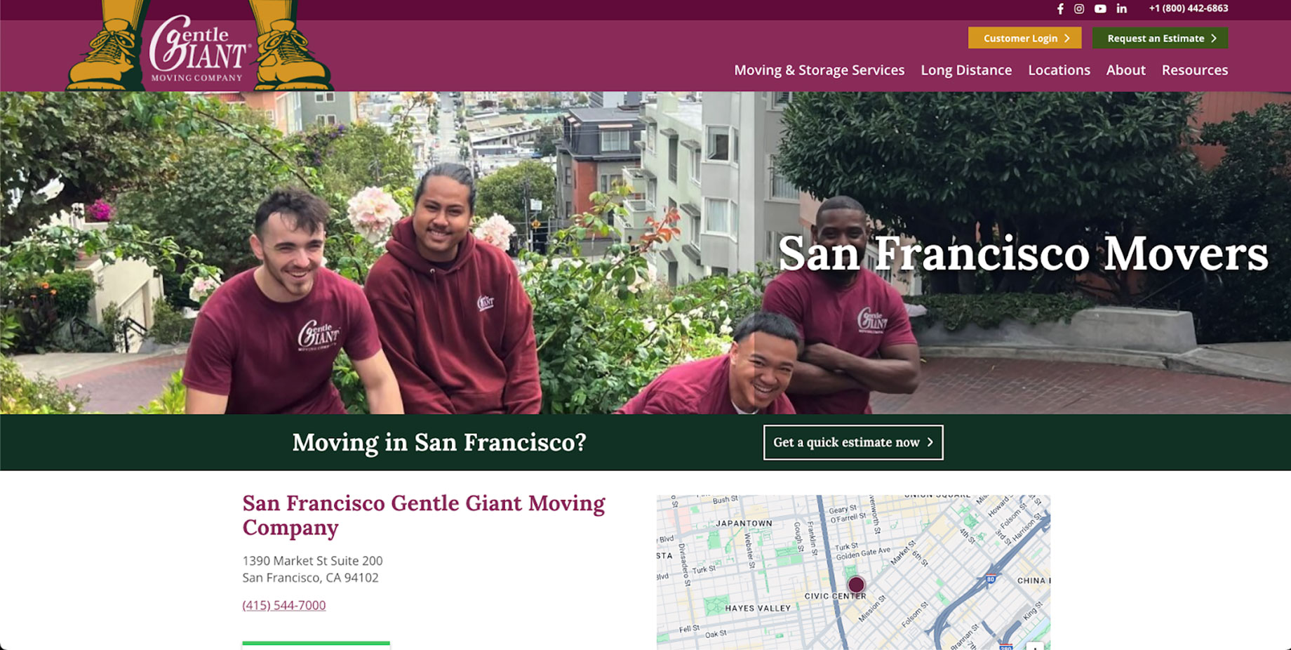Gentle Giant Moving Company - San Francisco