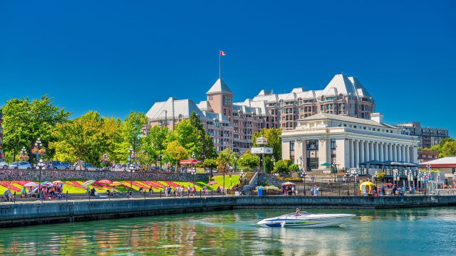 Hotel Grand Pacific on Vancouver Island in Victoria, British Columbia, Canada