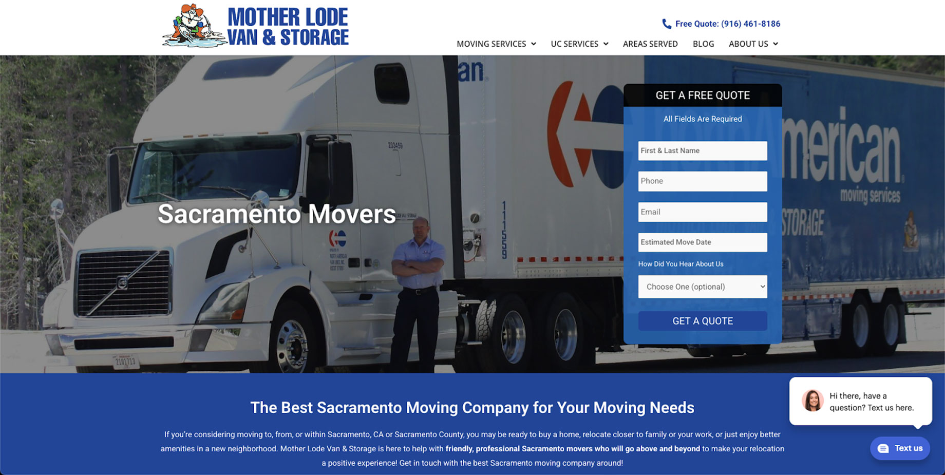 Mother Lode Van & Storage - Sacramento, CA