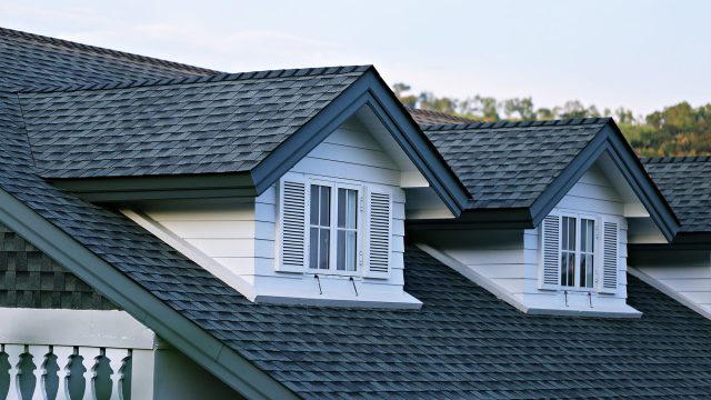 Shingles Roof on a New House
