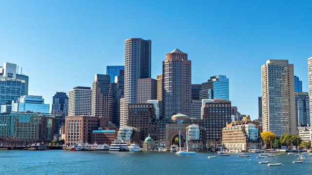 Skyline of Boston, Massachusetts, USA