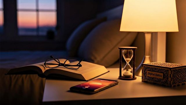 Smartphone on Night Table