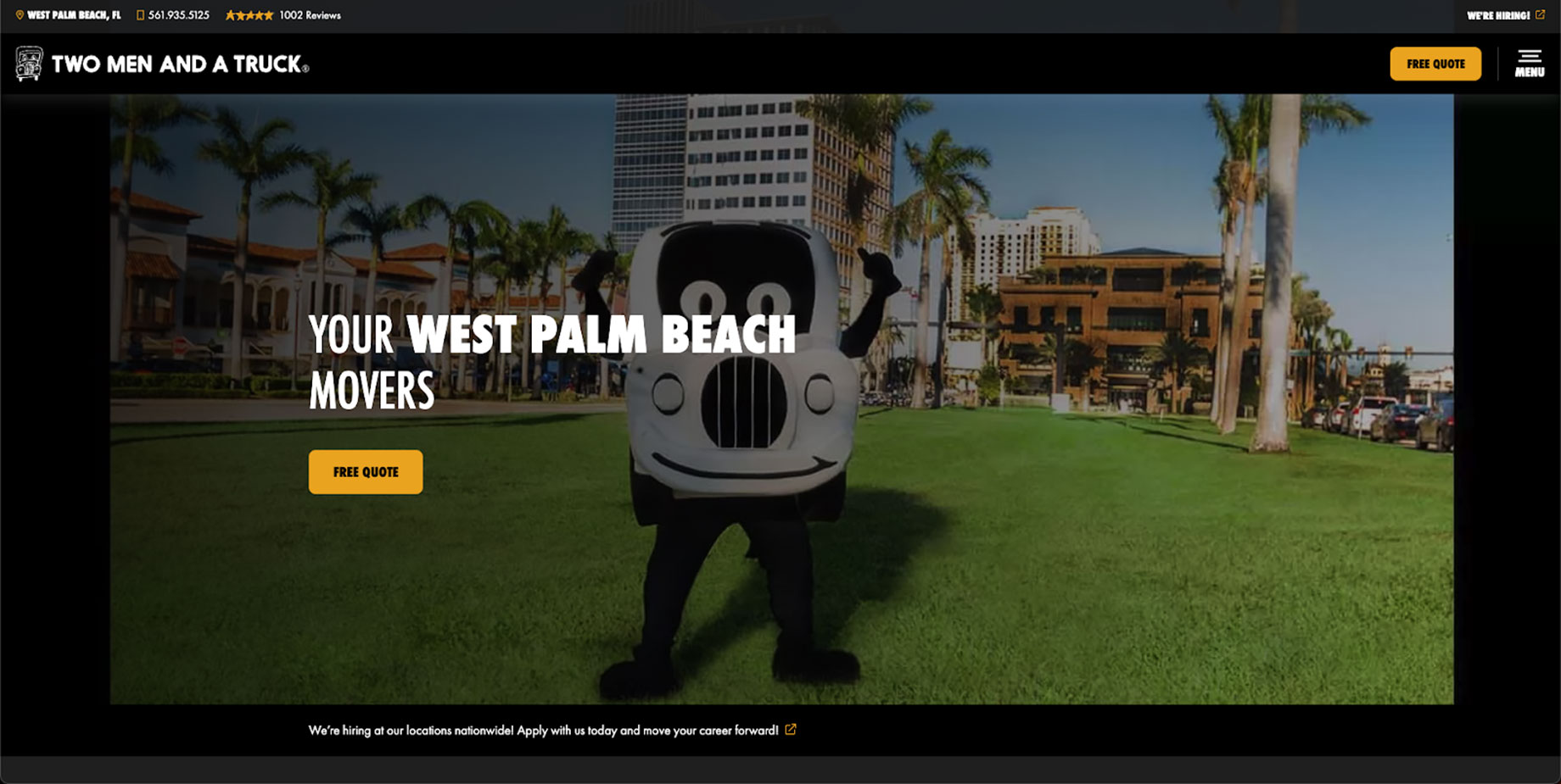 Two Men and a Truck - Palm Beach