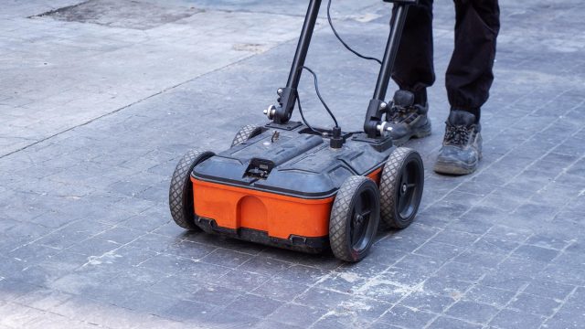 Concrete Scanning with Ground Penetrating Radar