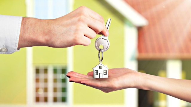 Handing the Keys Over to a New Homeowner