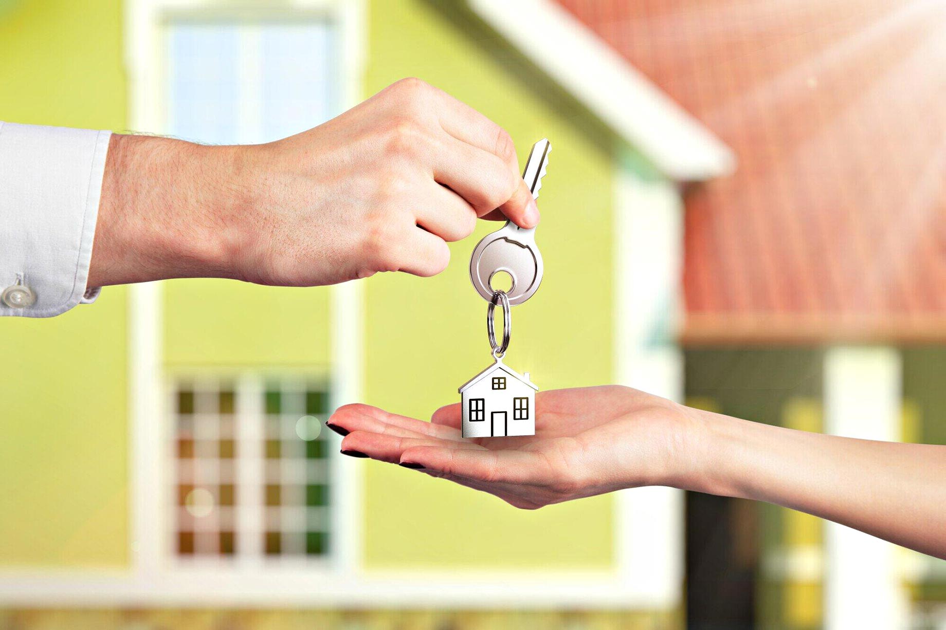 Handing the Keys Over to a New Homeowner