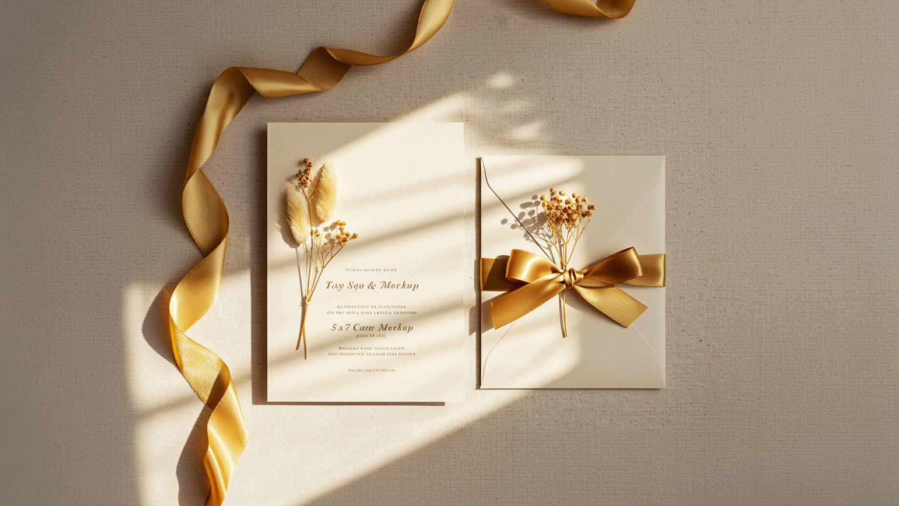 Luxury Stationary Invitation