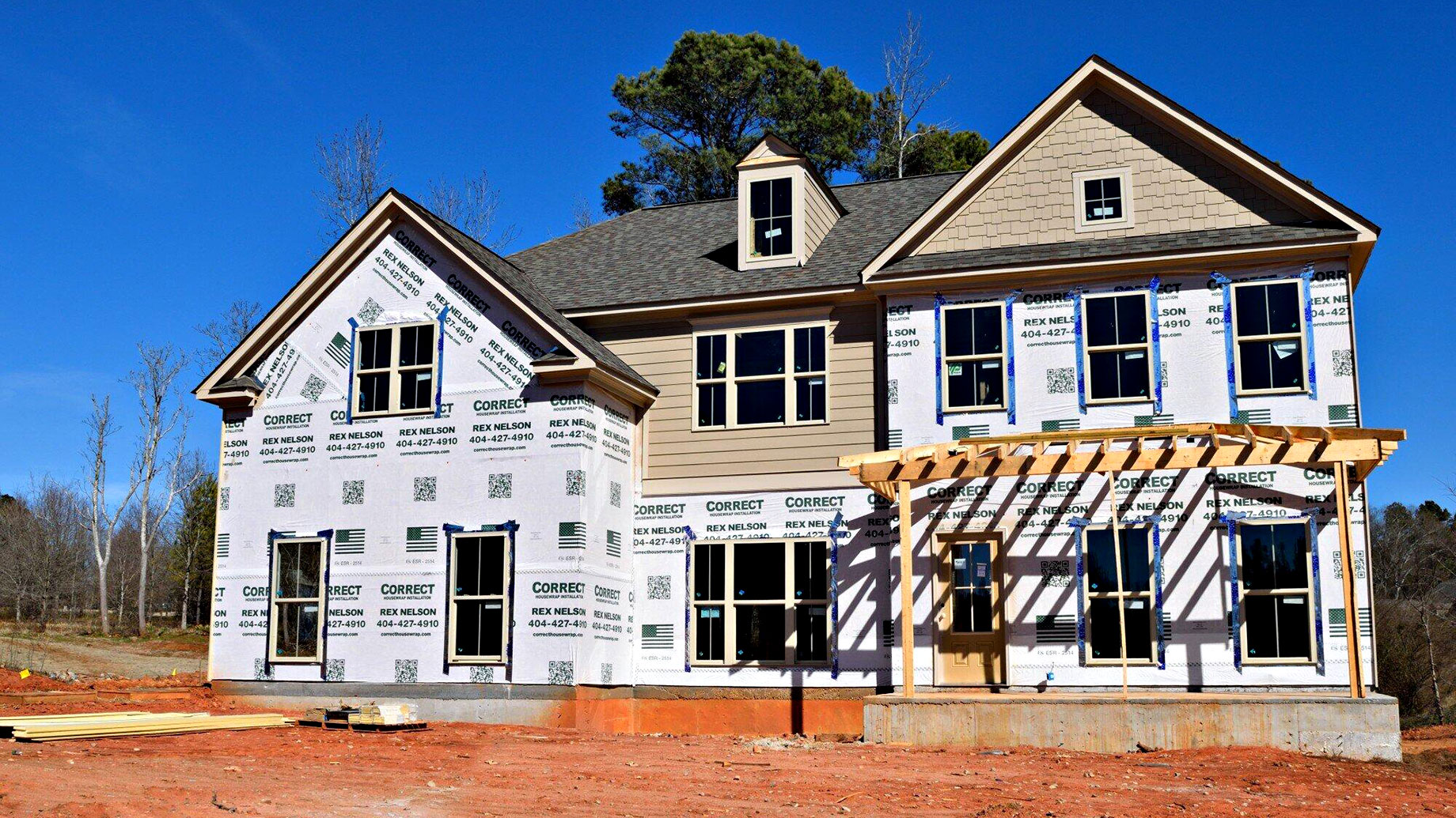 New House Under Construction