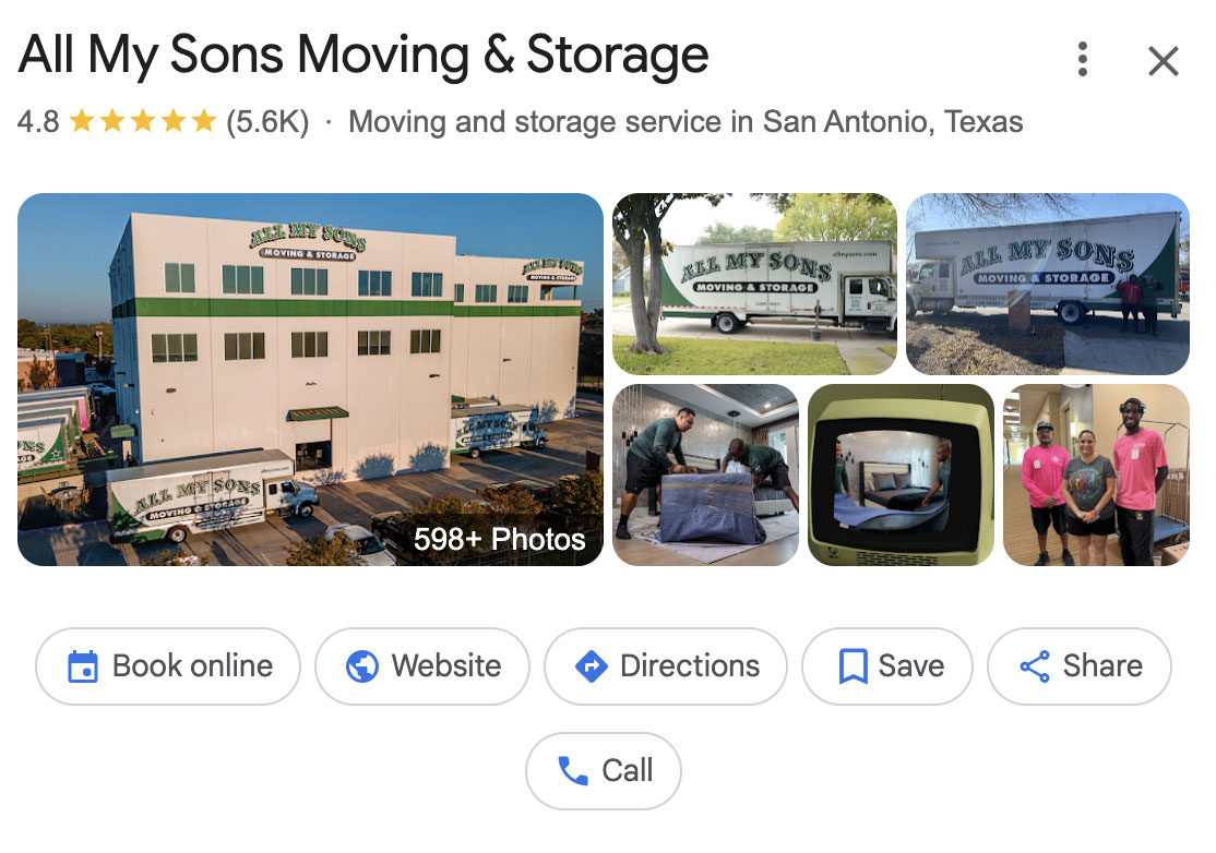 All My Sons Moving & Storage