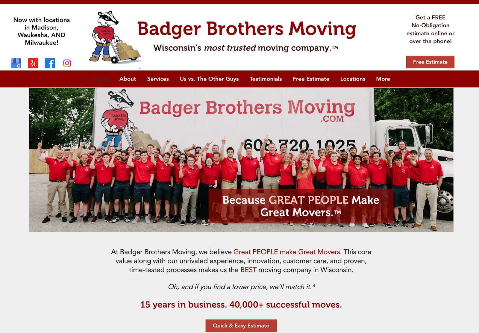 Badger Brothers Moving