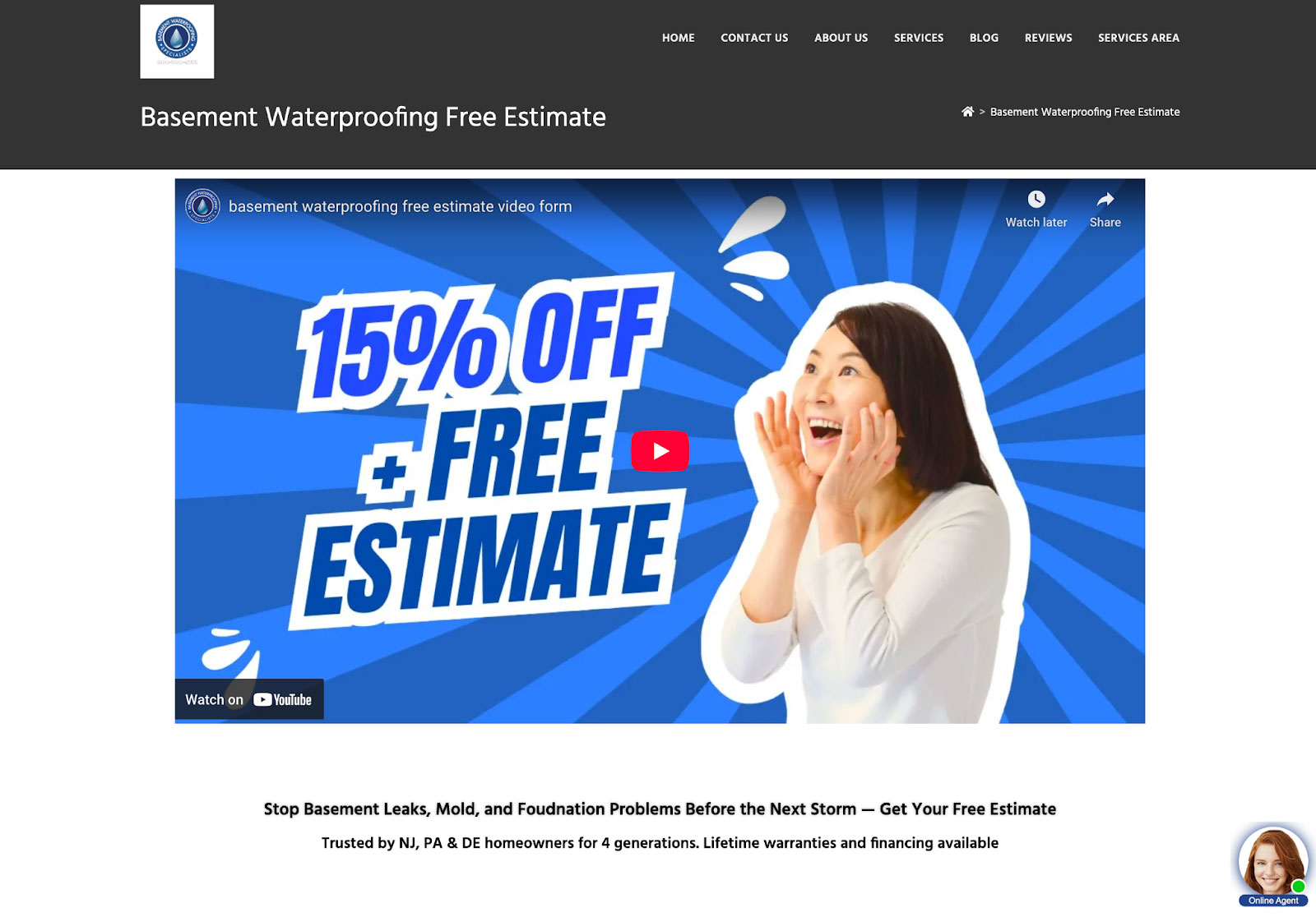 Basement Waterproofing Specialists