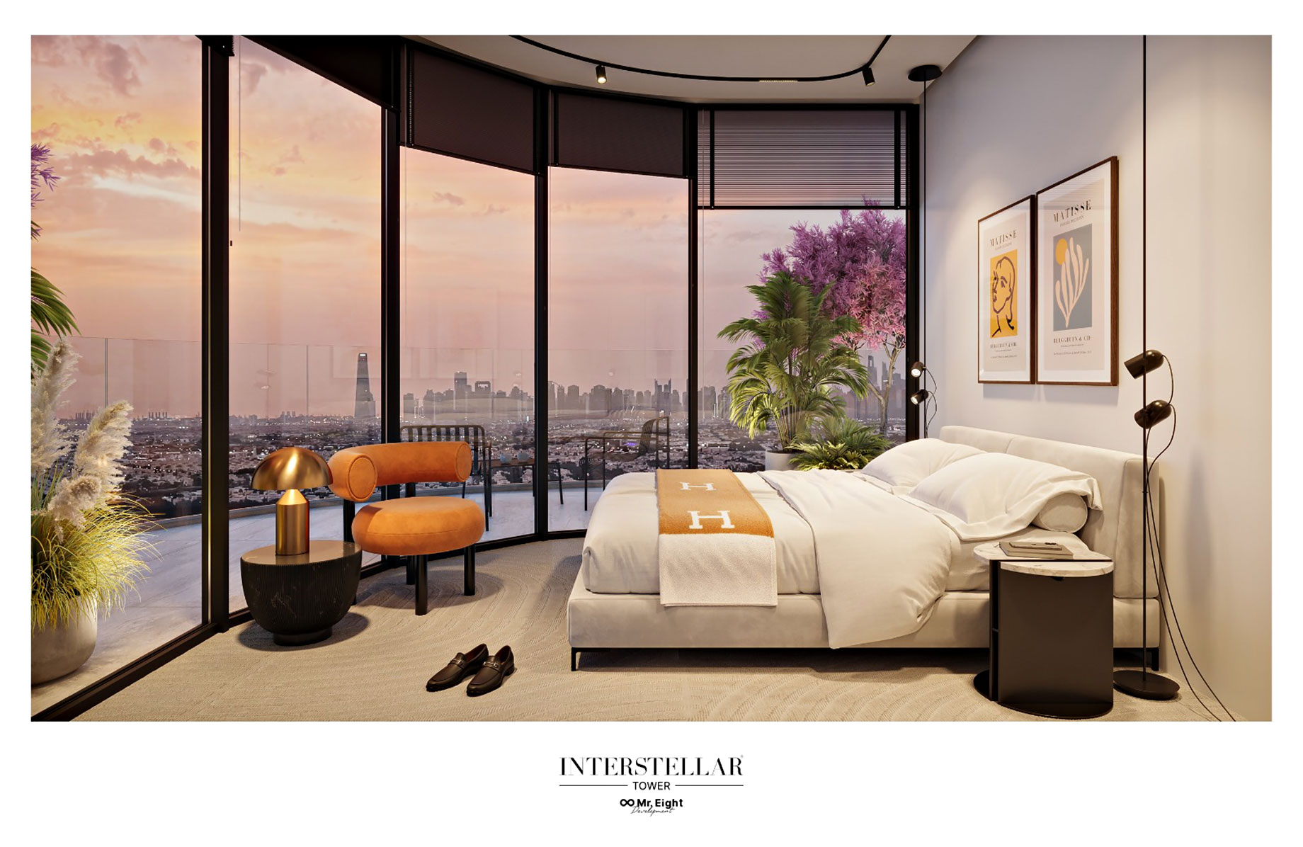 Bedroom in Interstellar - Dubai, UAE