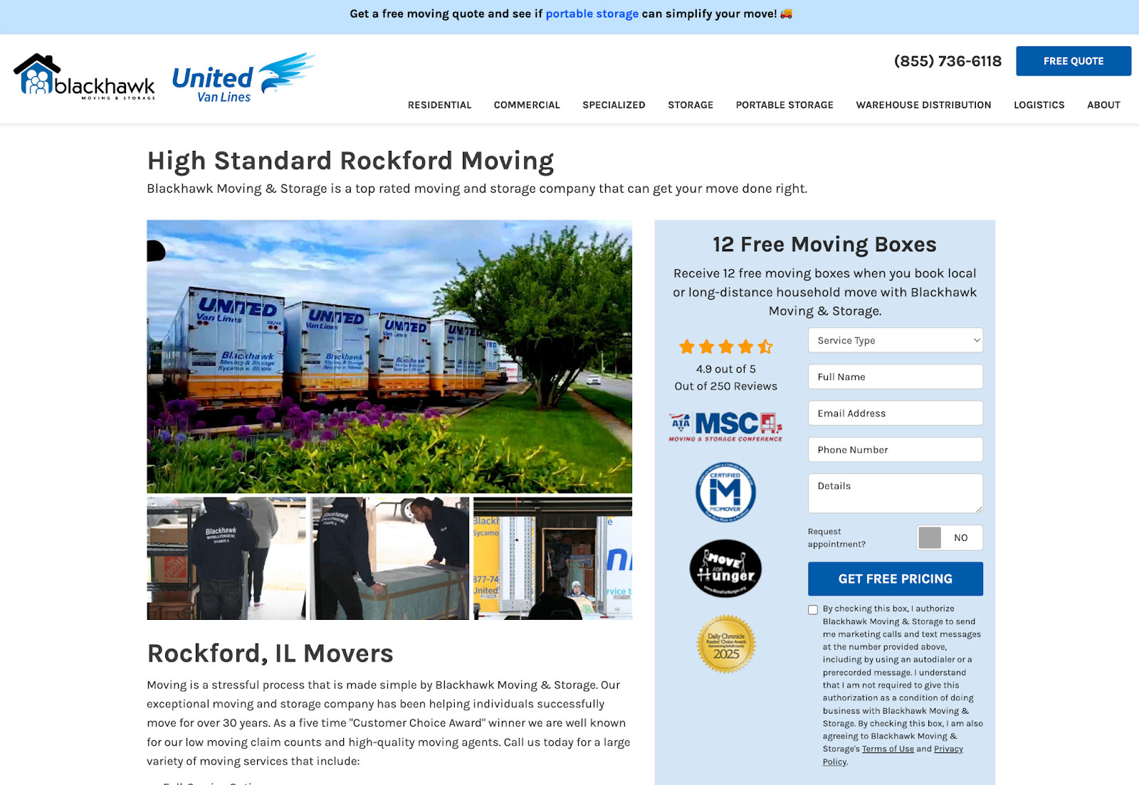Blackhawk Moving & Storage