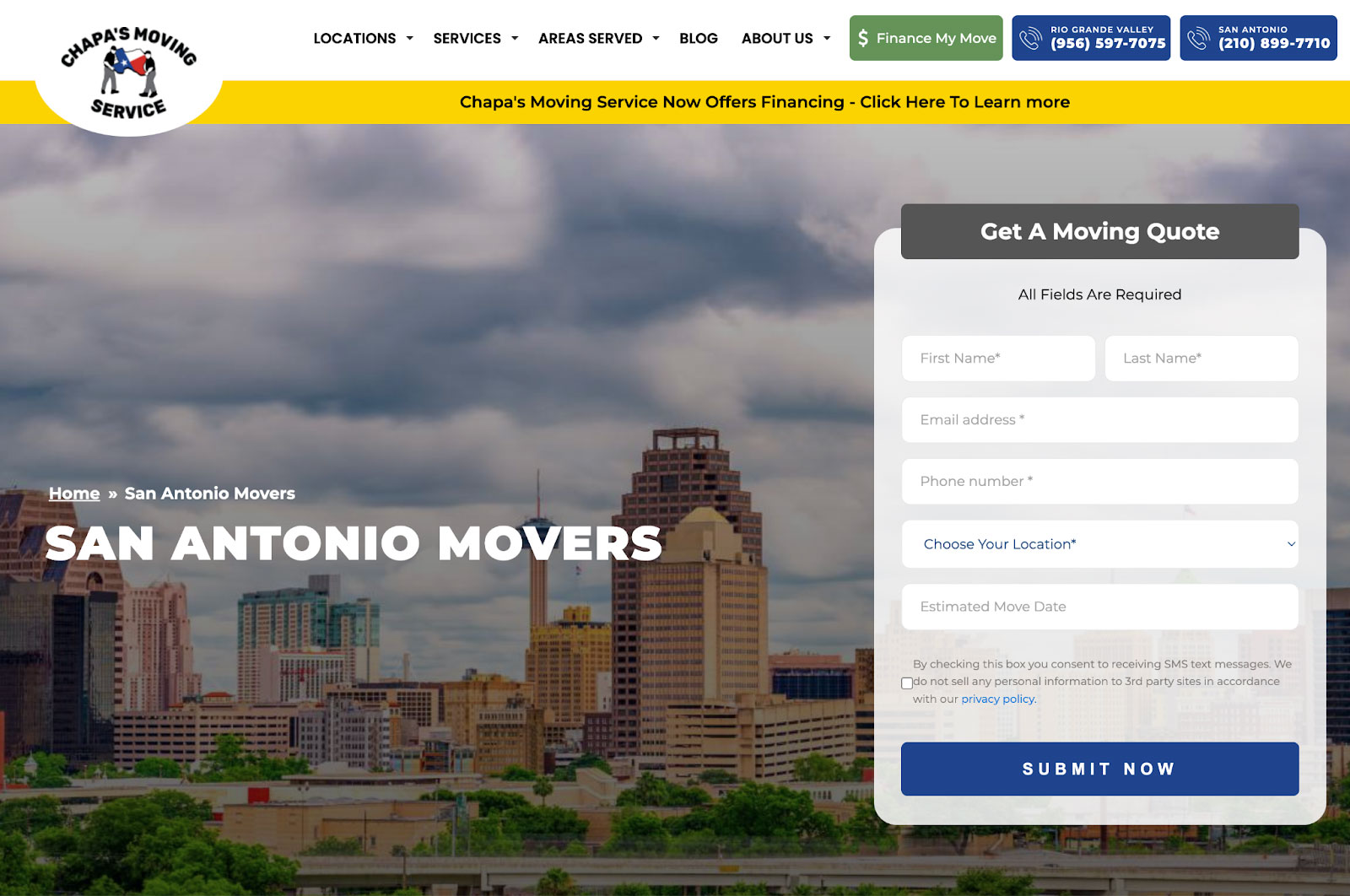 Chapas Moving Service