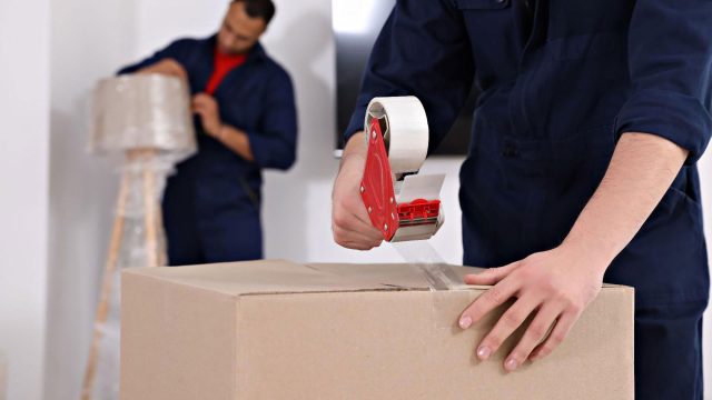 Closing Boxes with Packing Tape