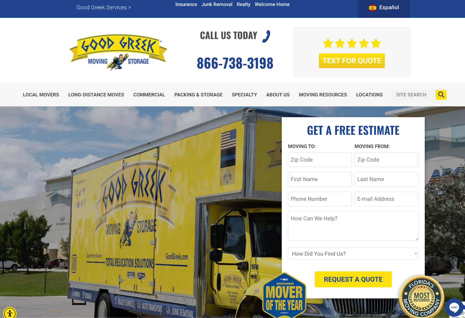 Good Greek Moving & Storage