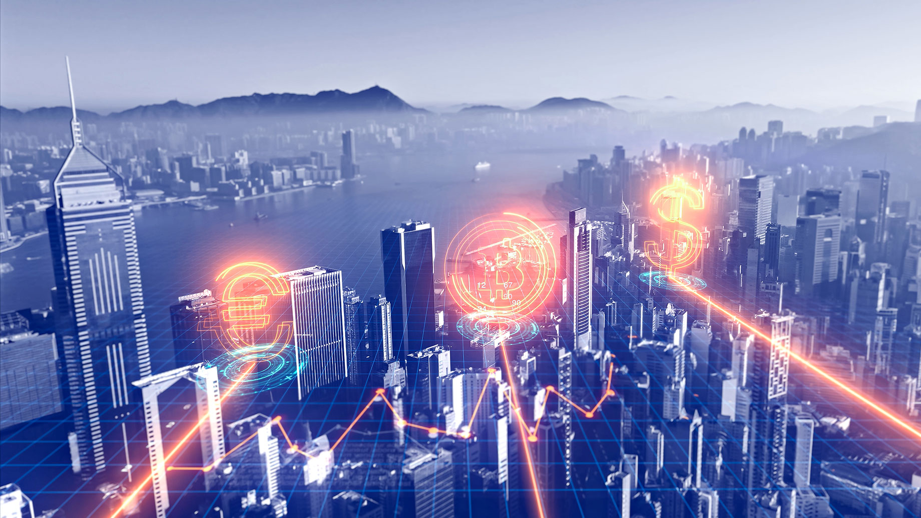 Hong Kong Digital Asset Revolution with Euro, Bitcoin, and Dollars