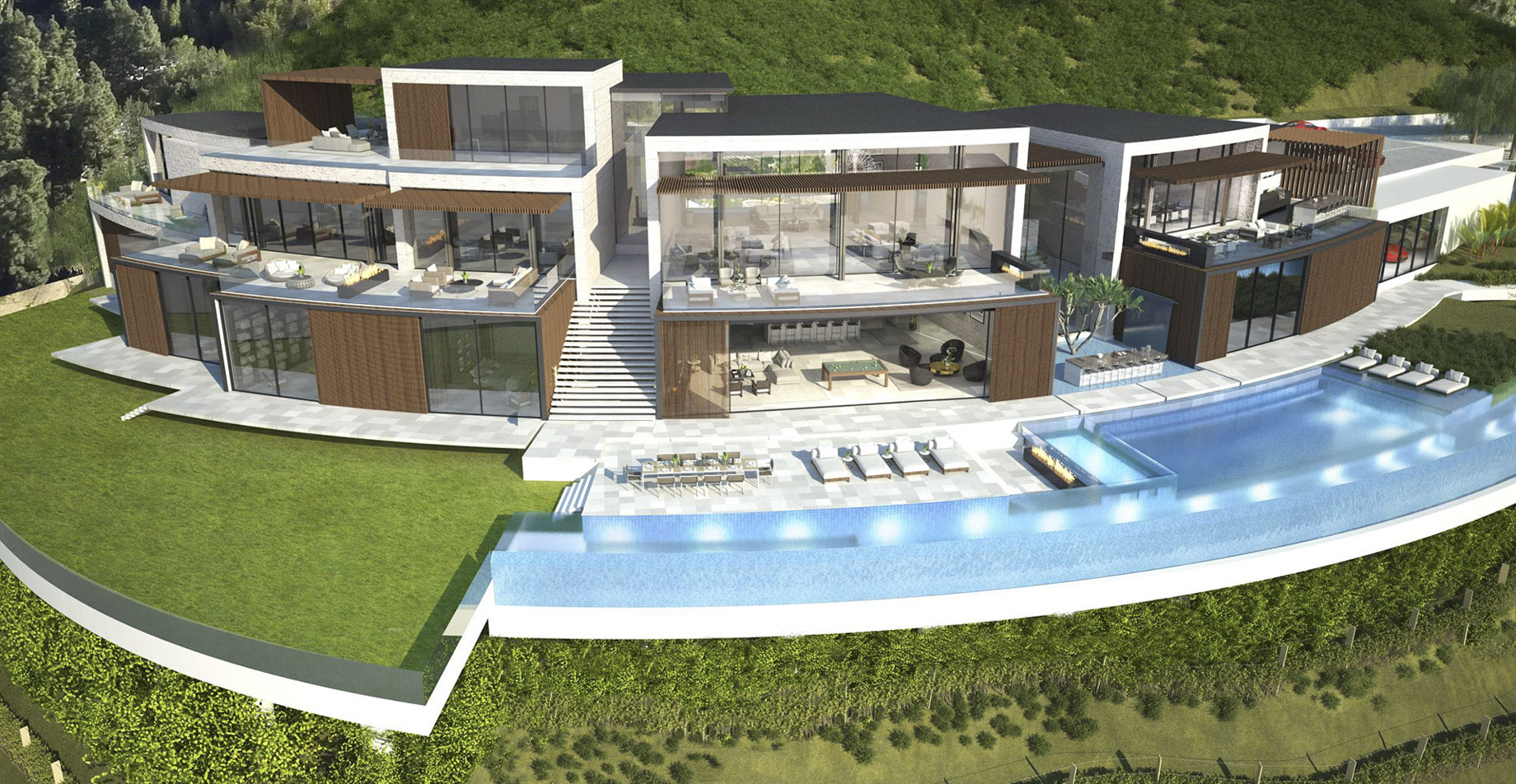 La Vue Estate – 911 Tione Rd, Los Angeles, CA, USA – Render – 14