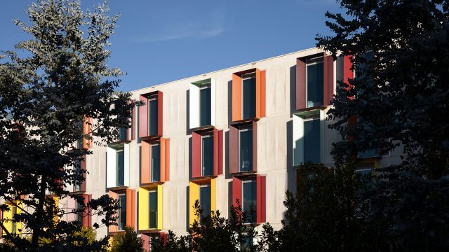 Modern University Student Apartment Accommodation