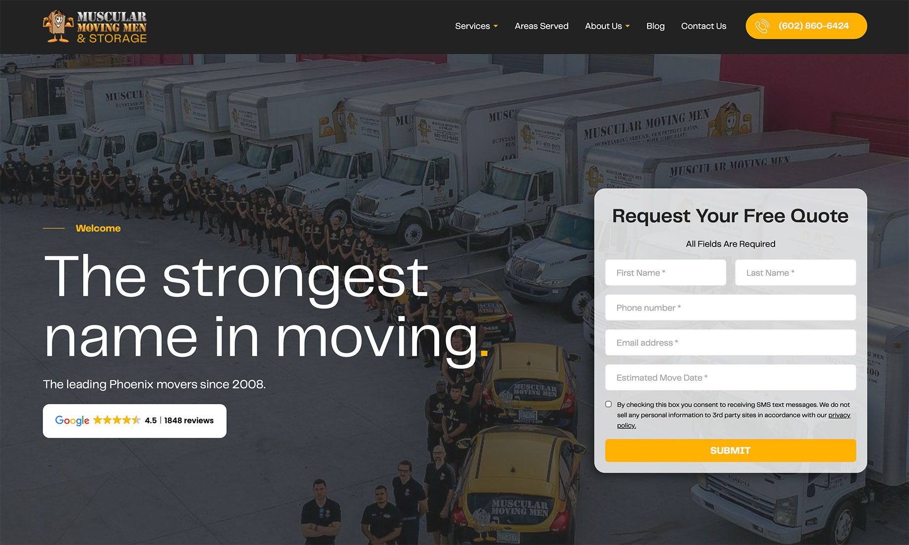 Muscular Moving Men & Storage