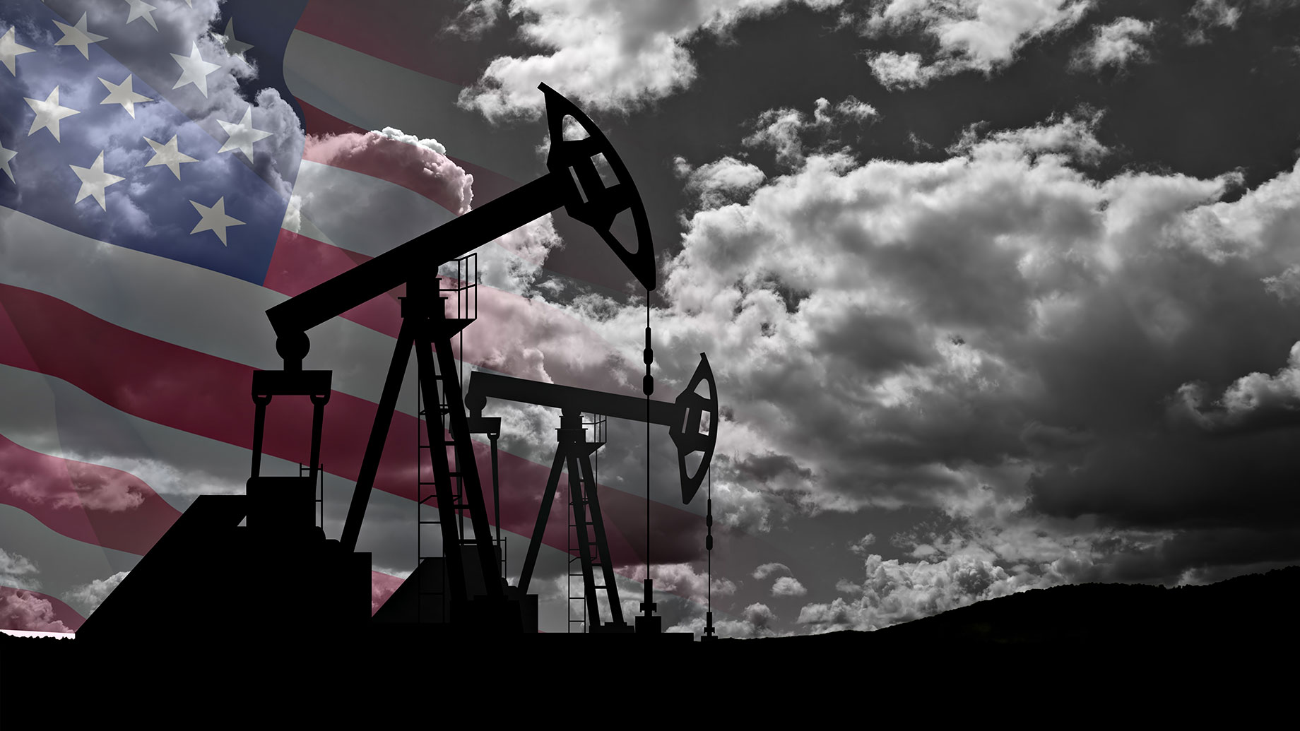 Oilfield Production in Texas, USA