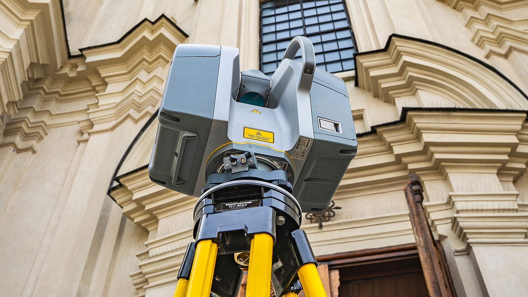 Professional Trimble X7 3D Laser Scanner in Action
