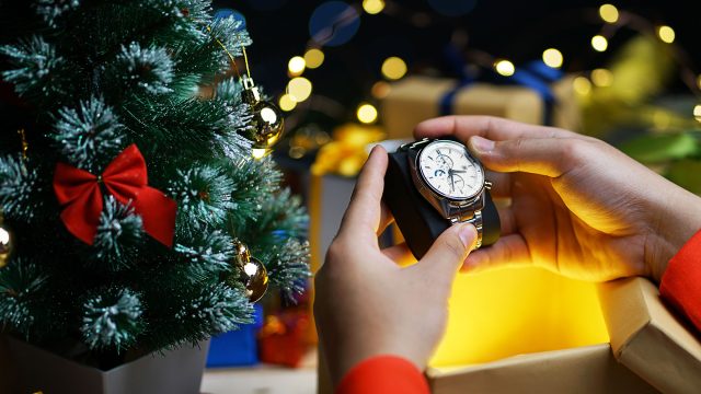 Receiving a New Watch for Christmas