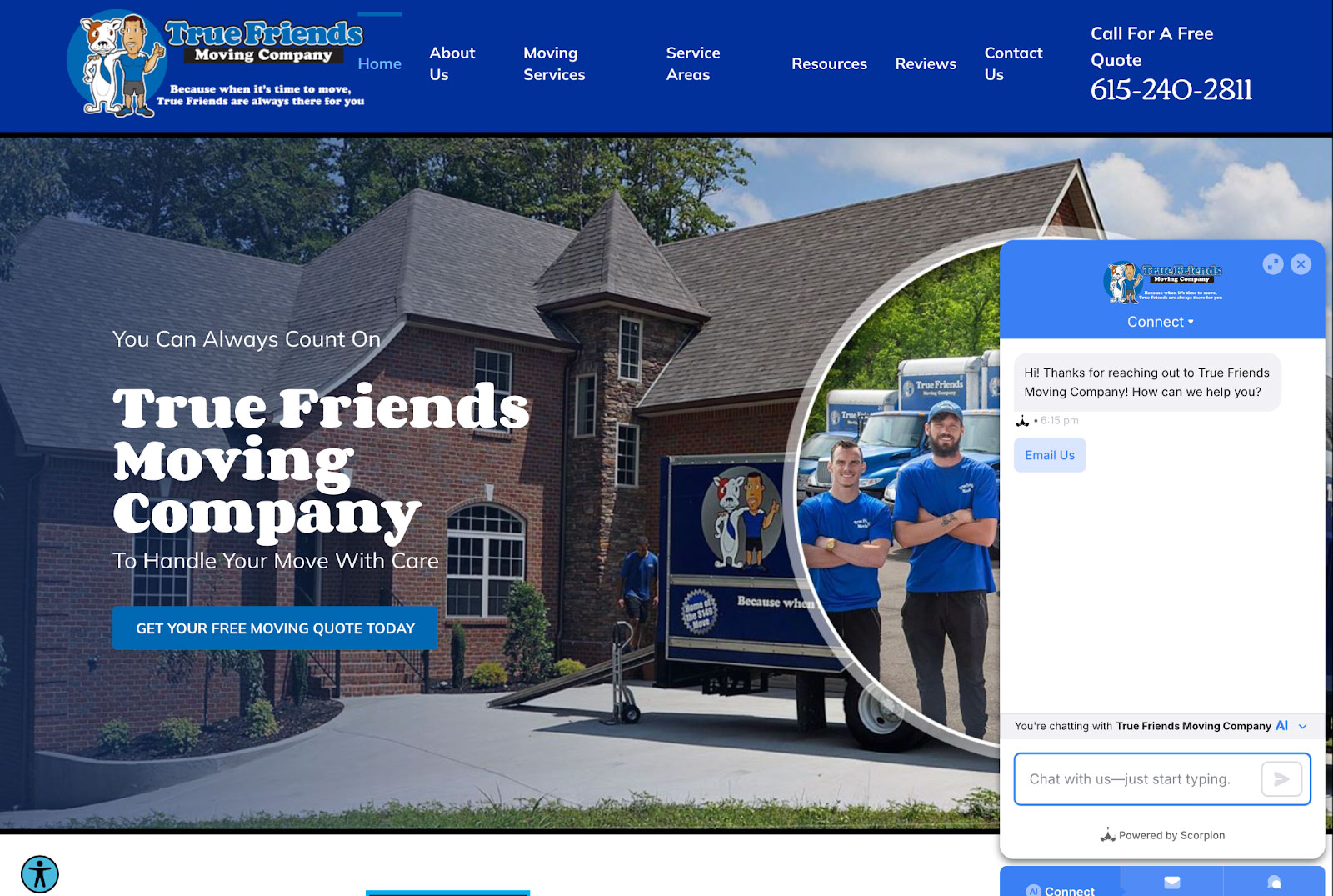 True Friends Moving Company