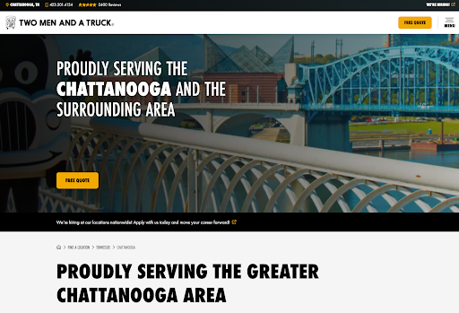 Two Men and a Truck Chattanooga