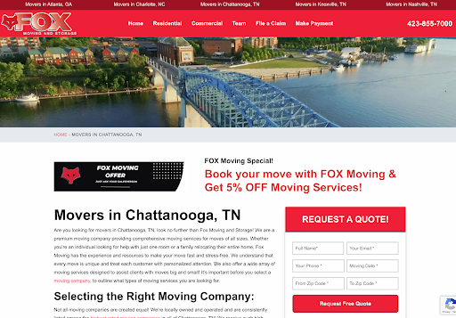 Fox Moving and Storage