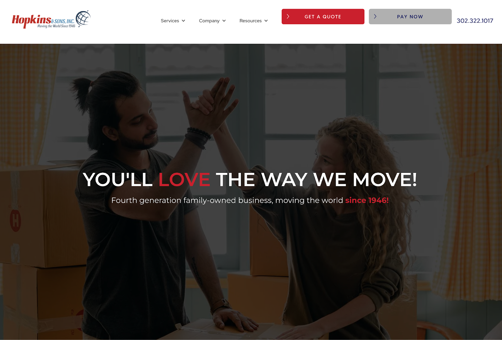 Hopkins & Sons Moving and Storage