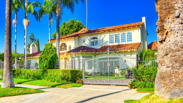 Gated Home in Beverly Hills, California, USA