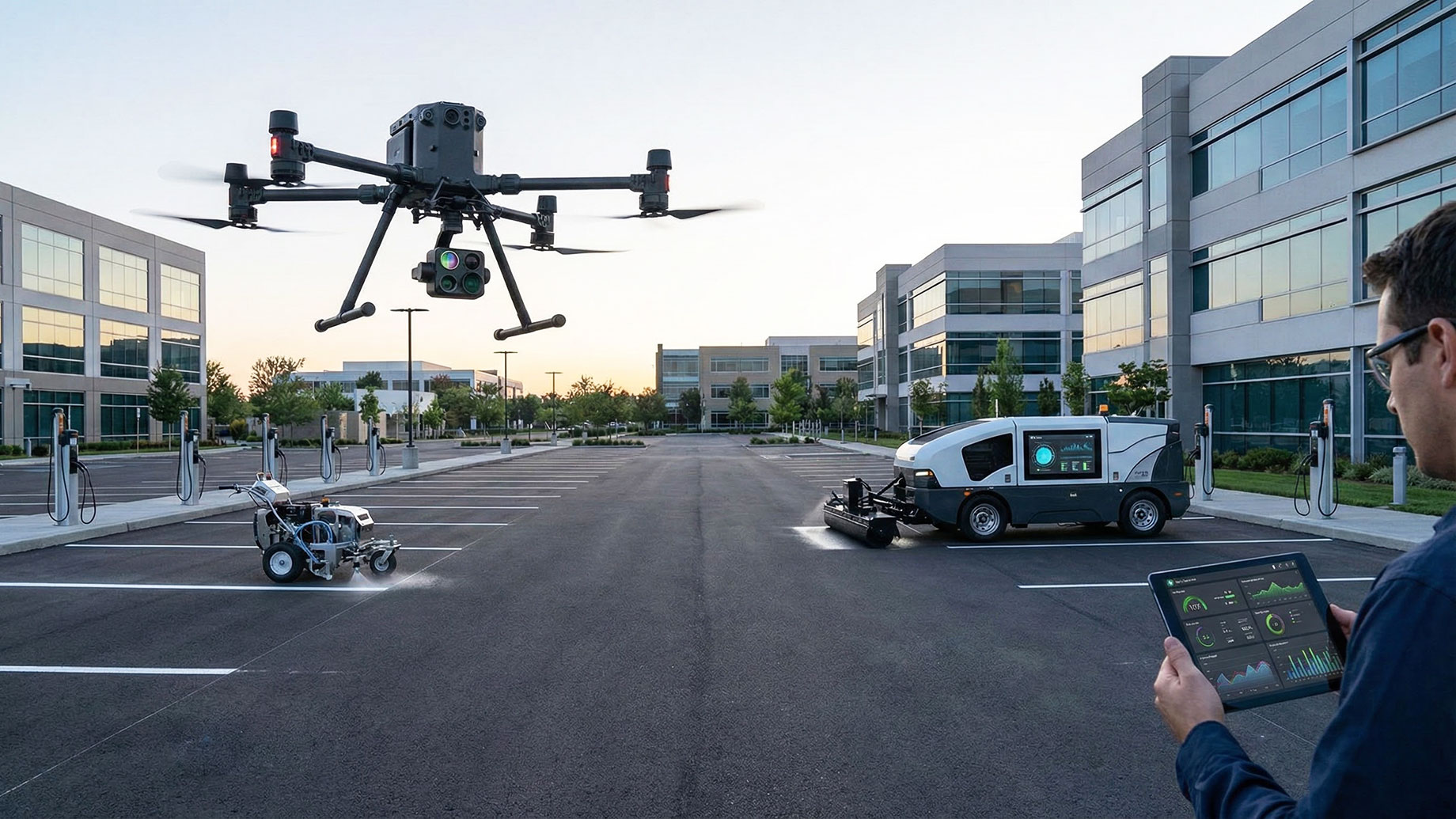 Next-Generation Smart Parking Lot Maintenance Technology