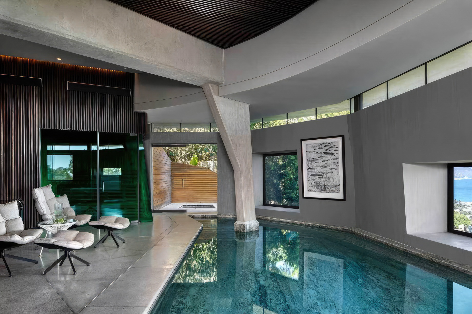 Pengilly House Iron Man Villa – Kloof Rd, Cape Town, South Africa – 78