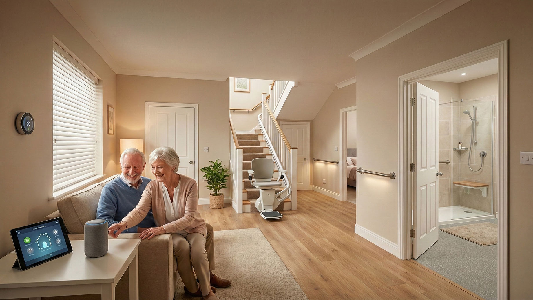Smart Home Adjustments for Seniors Living at Home