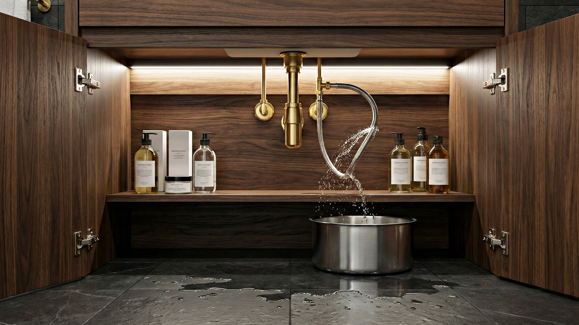 Expansive modern luxury living room featuring floor-to-ceiling windows with a sunset view, a marble fireplace, and seamless indoor-outdoor access to an infinity pool.